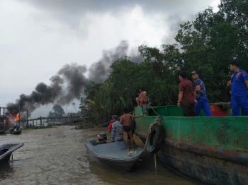 Elpiji 12 Kg Meledak di Sungai Indragiri, Satu Orang Tewas